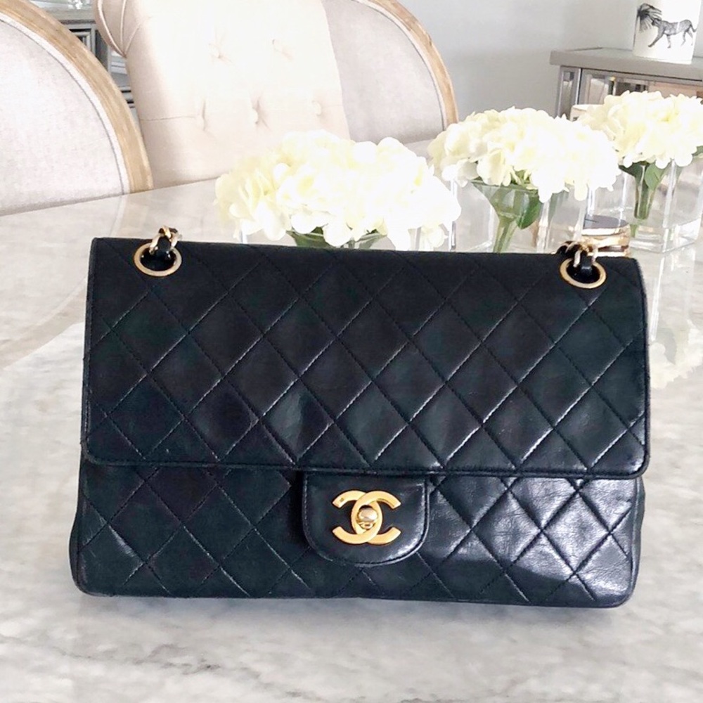 Vintage Chanel Classic Double Flap Bag